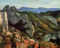 Rocas en L Estaque Paul Cezanne